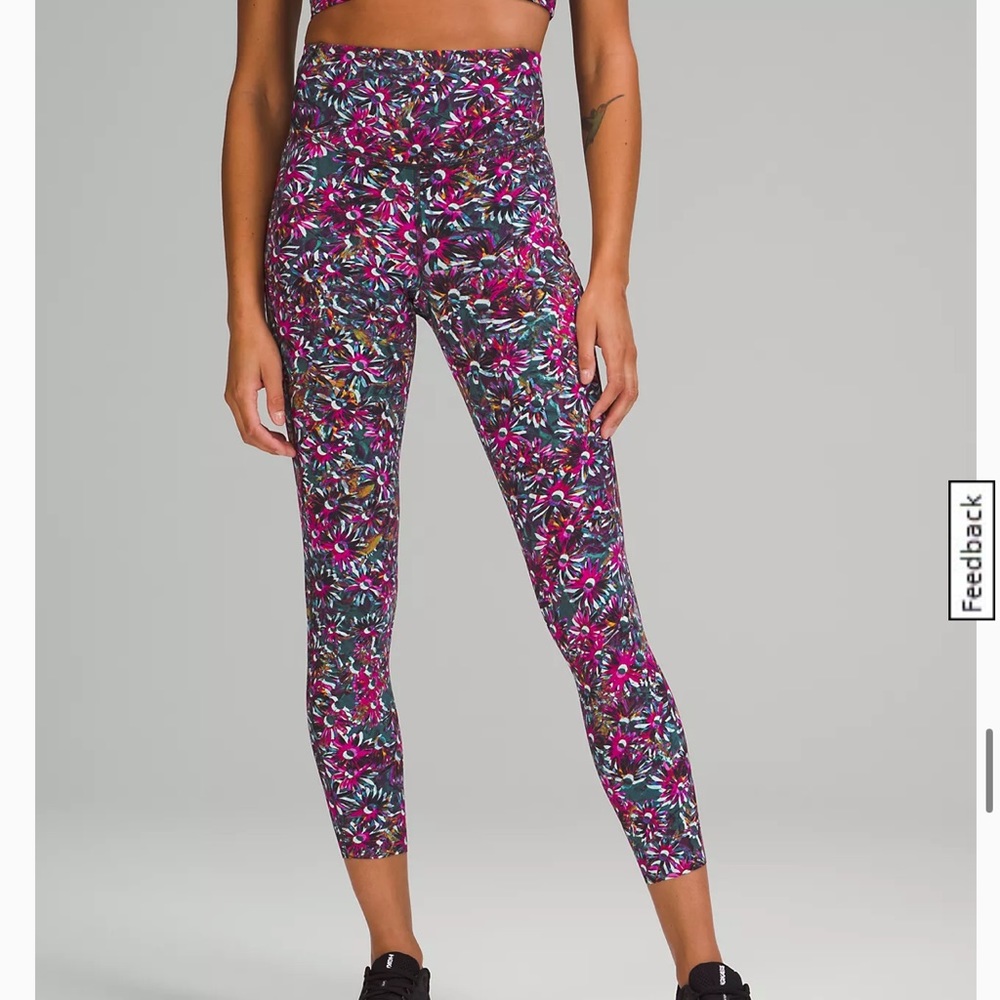 Base pace high rise running pant size 2